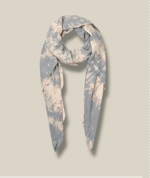 Rabens Saloner merete misty large scarff aluminium